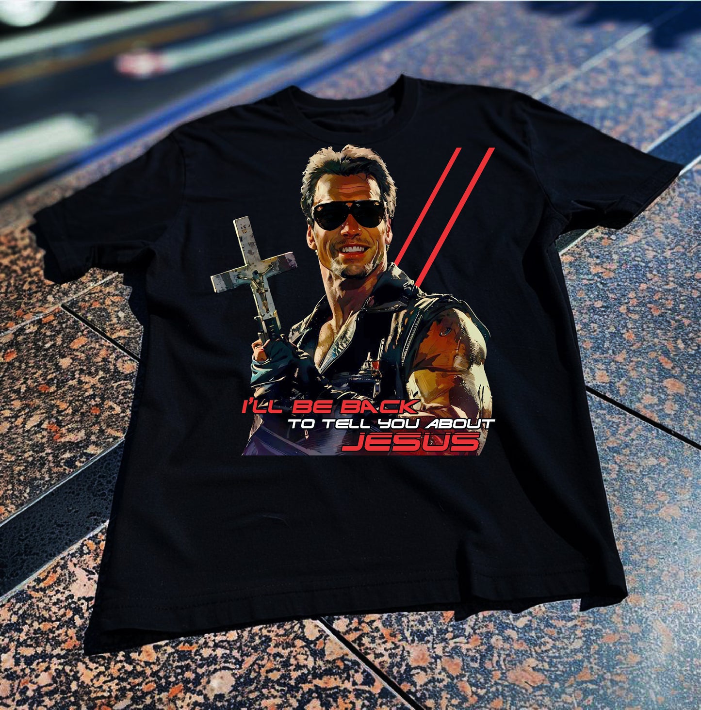 Ill Be Back to Tell you about Jesus shirt