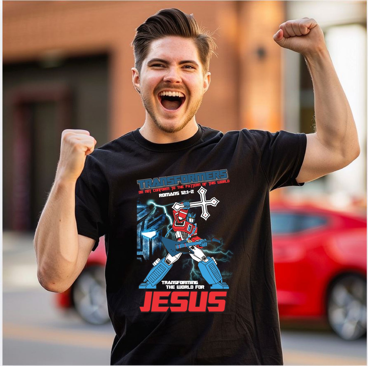 6. Transforming the World for Jesus Tee Shirt